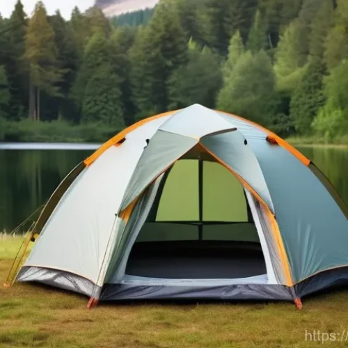 돔 텐트와 터널 텐트 차이 - **Cozy Dome Tent - A Personal Sanctuary:**
    "A cozy and inviting scene inside a classic dome tent...